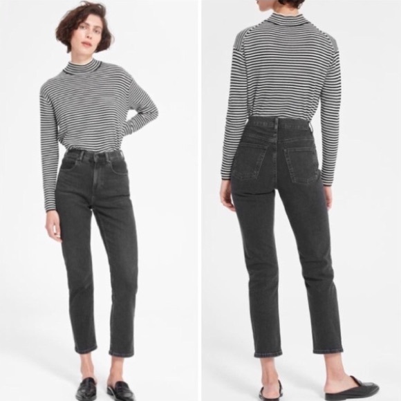Everlane Denim - Everlane high rise straight jeans 26